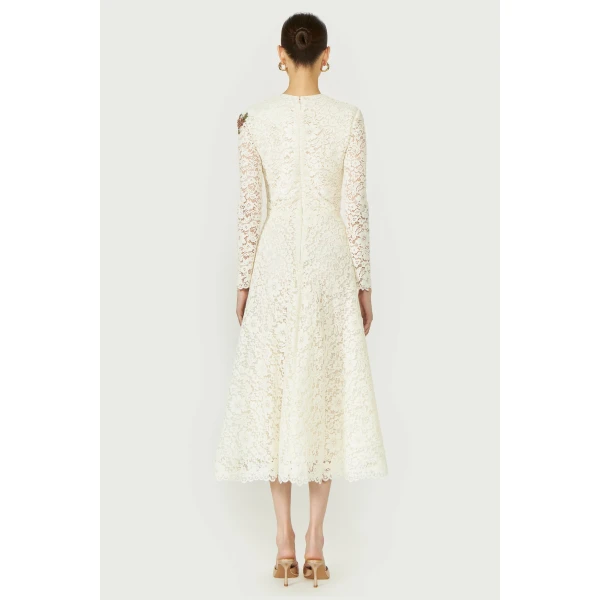 Costarellos Dresses - Romantic Greek Lace - Shop at Luxury Shoes 