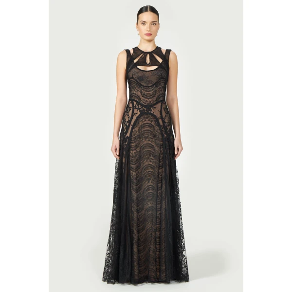 Costarellos Dresses - Romantic Greek Lace - Shop at Luxury Shoes 