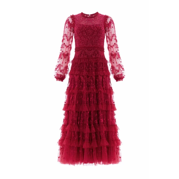 Needle & Thread dress - romantic embellished tulle gown | Luxury Shoes 