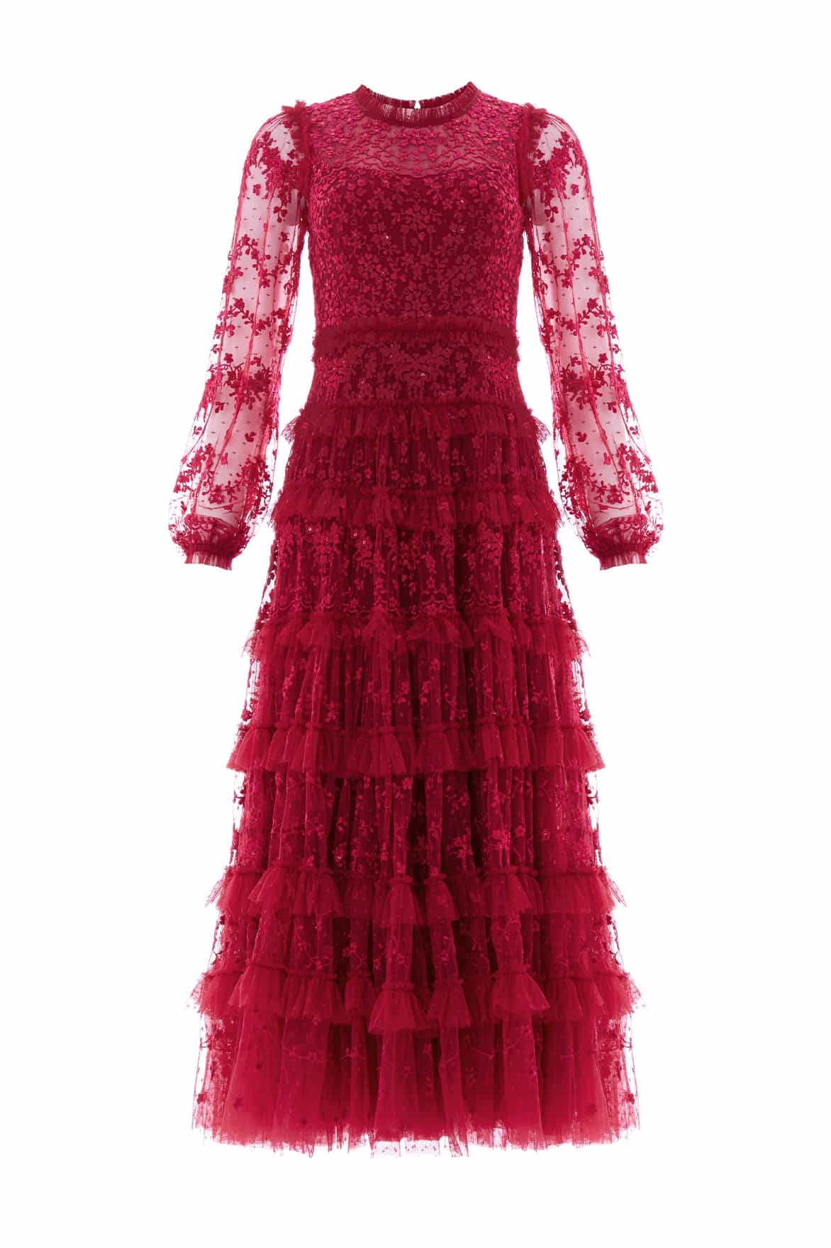 Needle and Thread Blossom Lace Ankle Gown