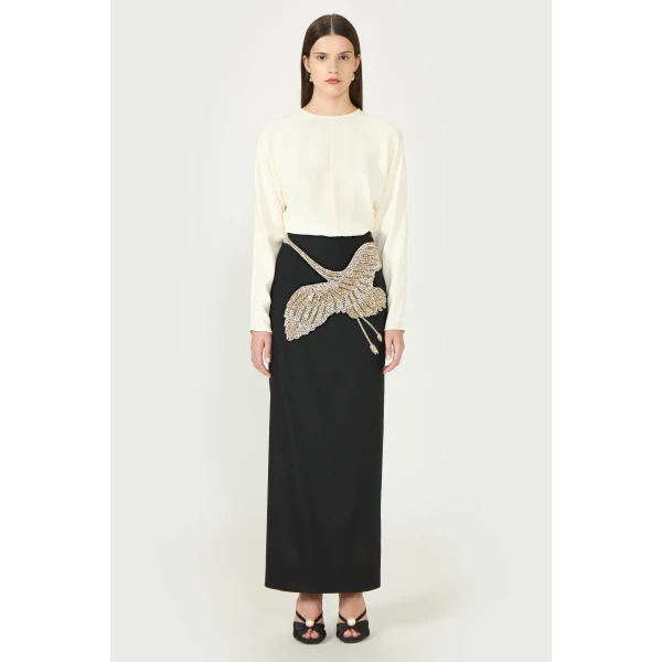 Costarellos Skirts - Romantic Greek Lace - Shop at Luxury Shoes 