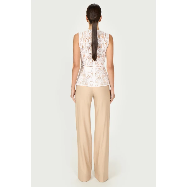 Costarellos Tops - Romantic Greek Lace - Shop at Luxury Shoes 