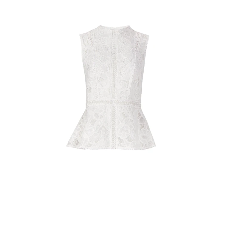 Costarellos Tops - Romantic Greek Lace - Shop at Luxury Shoes 