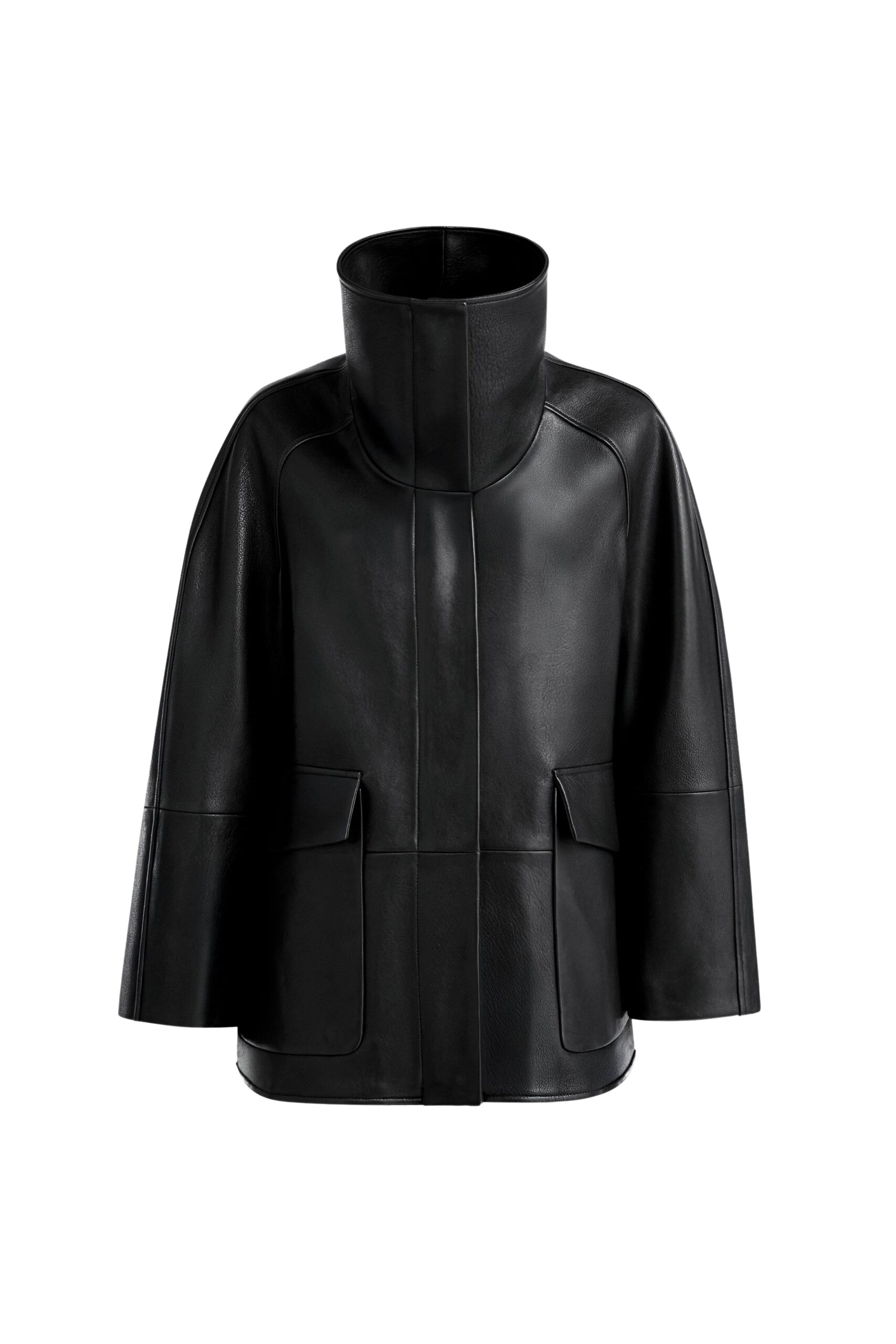 Nour Hammour Jackets Color | Ansel Opulent Leather Jacket luxury leather Jackets from Luxury Shoes 
