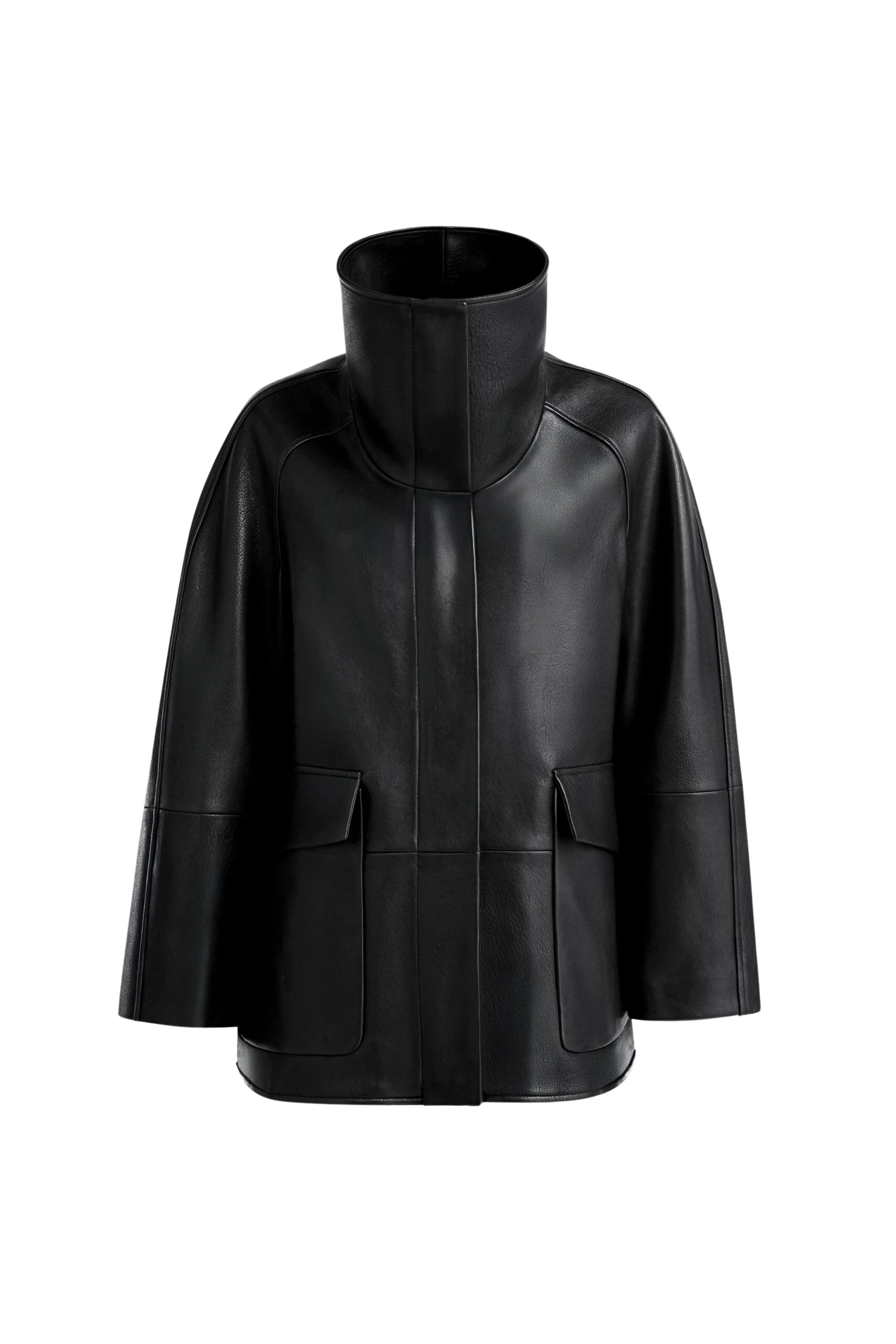 Nour-Hammour-Ansel-Opulent-Leather-Jacket-scaled35337_nobg Nour Hammour Jackets Color | Ansel Opulent Leather Jacket luxury leather Jackets from Luxury Shoes