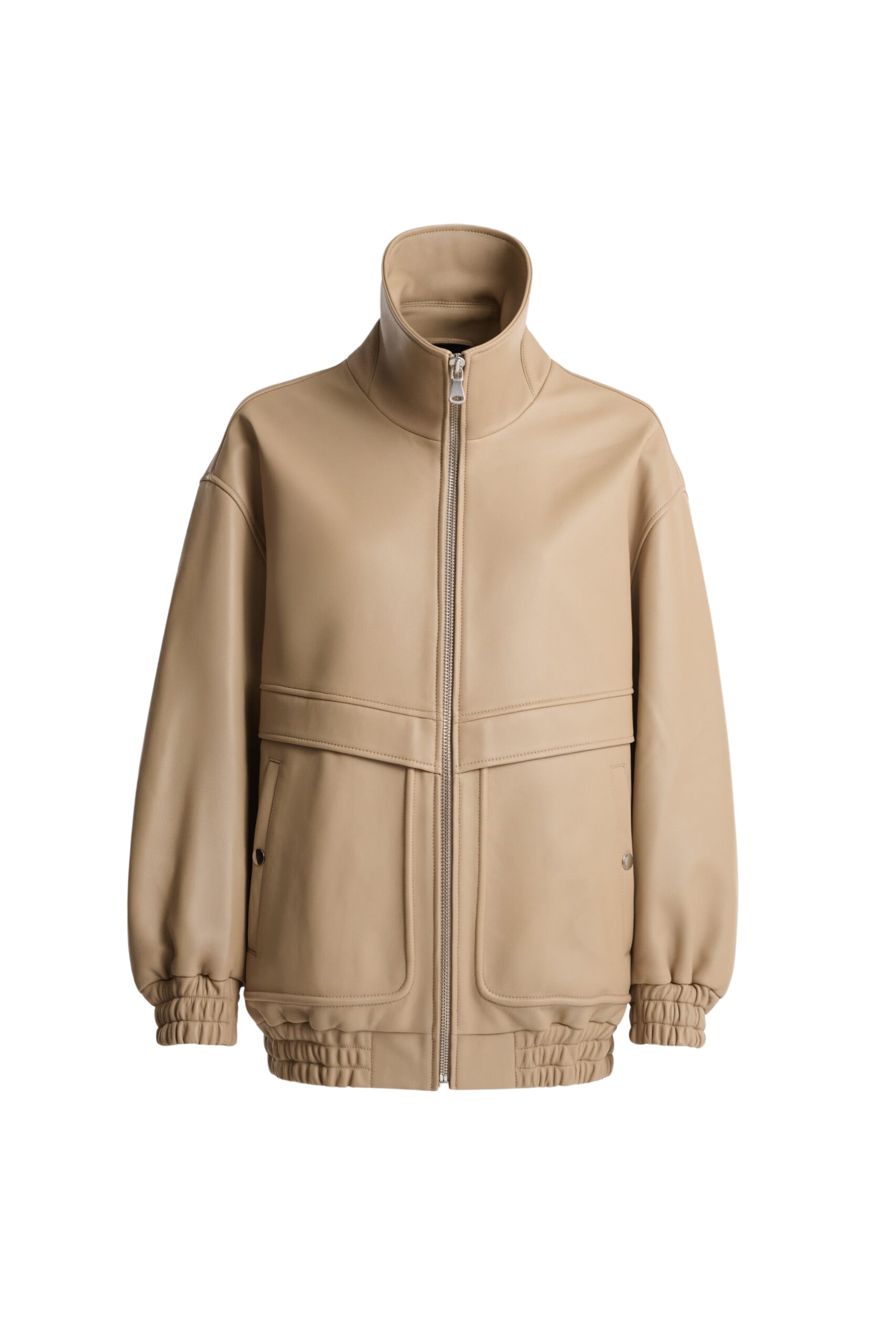 Nour Hammour Jackets Color | Beck Modern Leather Bomber luxury leather Jackets from Luxury Shoes 