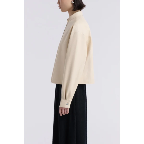 Nour Hammour Jackets Color | Lucien Elegant Leather Jacket luxury leather Jackets from Luxury Shoes 