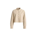Nour Hammour Jackets Color | Lucien Elegant Leather Jacket luxury leather Jackets from Luxury Shoes 