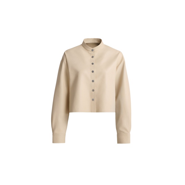 Nour Hammour Jackets Color | Lucien Elegant Leather Jacket luxury leather Jackets from Luxury Shoes 
