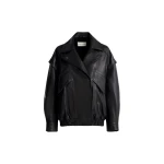 Nour Hammour Jackets Color | Micah Sumptuous Leather Bomber luxury leather Jackets from Luxury Shoes 