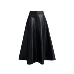 Nour-Hammour-Opera-Sweeping-Leather-Skirt-scaled83081_nobg Nour Hammour Skirts Color | Opera Sweeping Leather Skirt luxury leather Skirts from Luxury Shoes