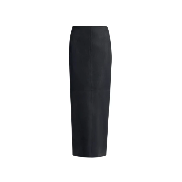 Nour Hammour Skirts Color | Slinky Stretch Leather Skirt luxury leather Skirts from Luxury Shoes 