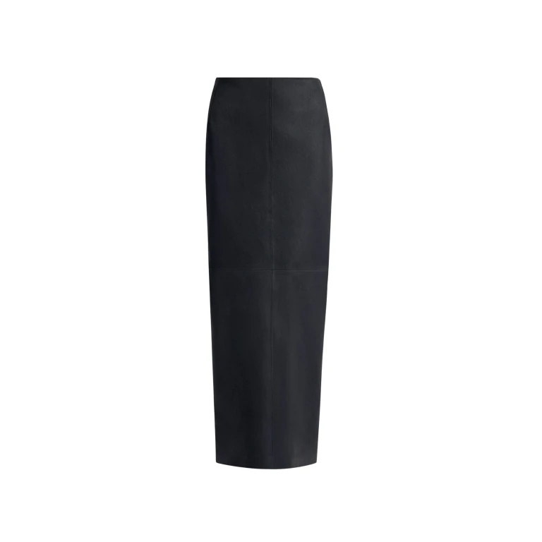 Nour Hammour Skirts Color | Slinky Stretch Leather Skirt luxury leather Skirts from Luxury Shoes 