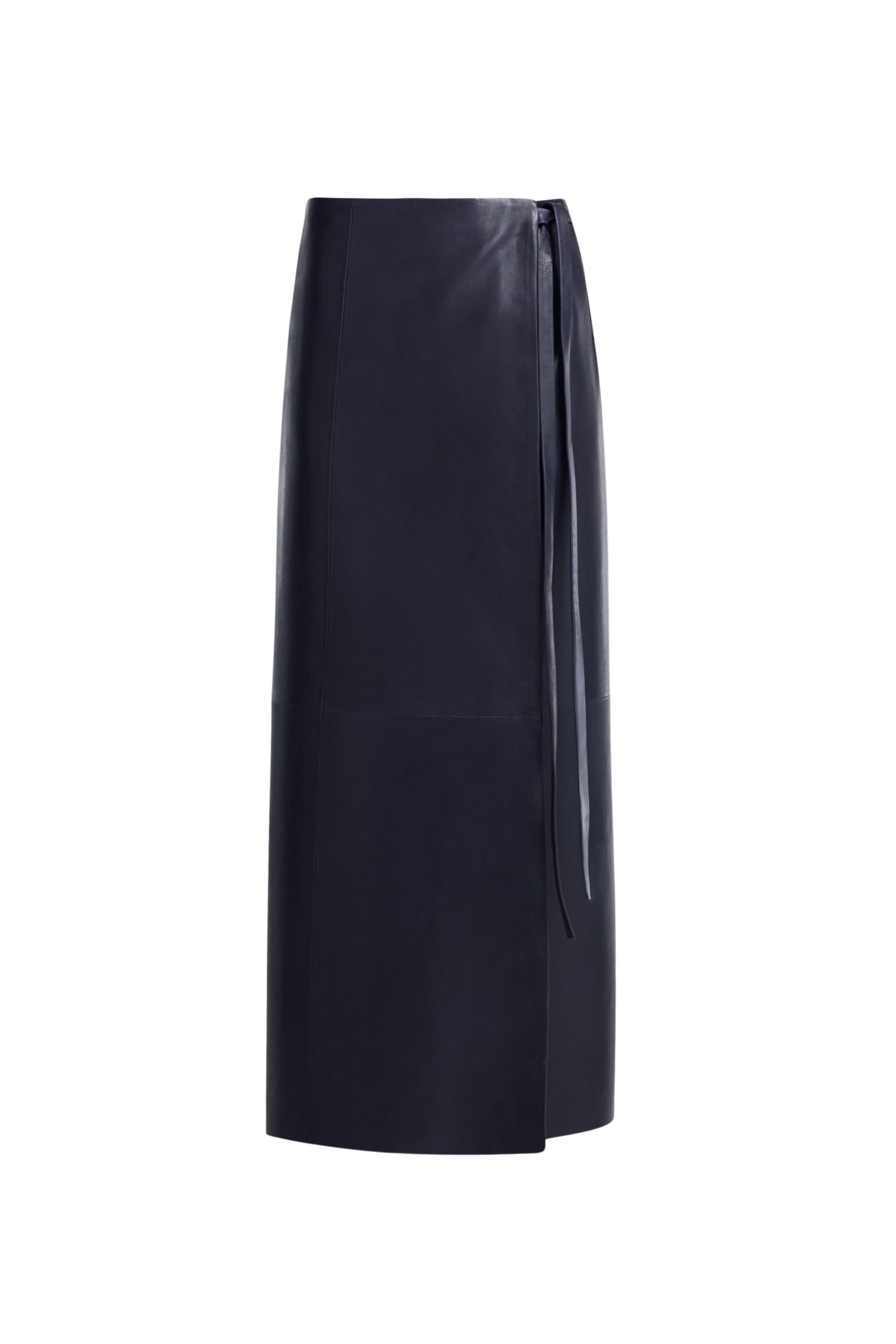 Nour Hammour Skirts Color | Wrap Soft Leather Skirt luxury leather Skirts from Luxury Shoes 