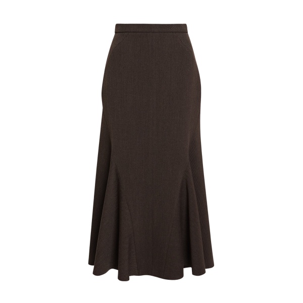 Marialuisa Skirt in Soft Brown