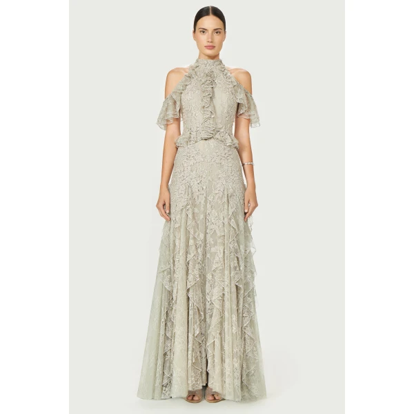 Costarellos Dresses - Romantic Greek Lace - Shop at Luxury Shoes 