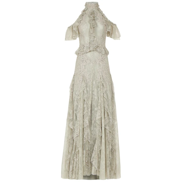 Costarellos Dresses - Romantic Greek Lace - Shop at Luxury Shoes 