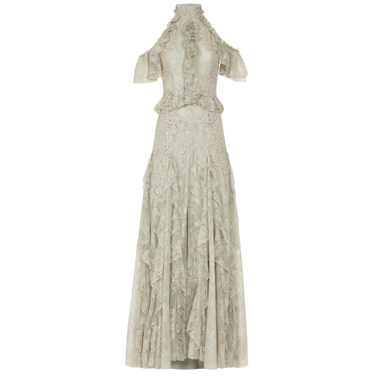 Costarellos Dresses - Romantic Greek Lace - Shop at Luxury Shoes 