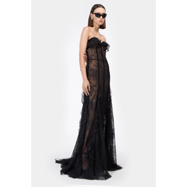 Costarellos Dresses - Romantic Greek Lace - Shop at Luxury Shoes 
