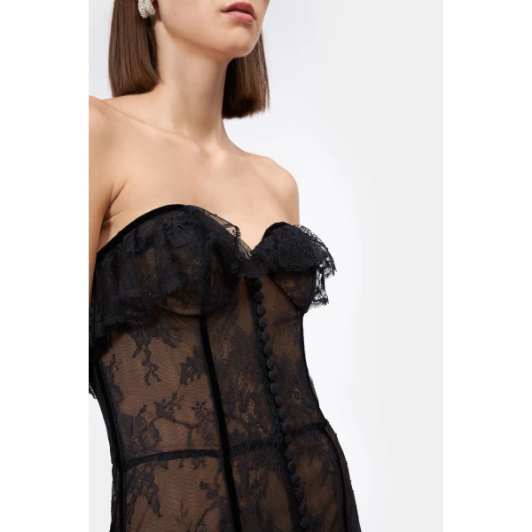 Costarellos Dresses - Romantic Greek Lace - Shop at Luxury Shoes 