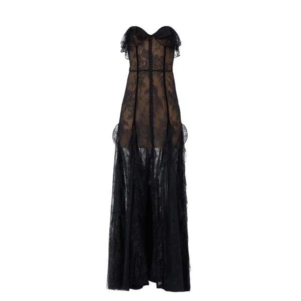 Costarellos Dresses - Romantic Greek Lace - Shop at Luxury Shoes 