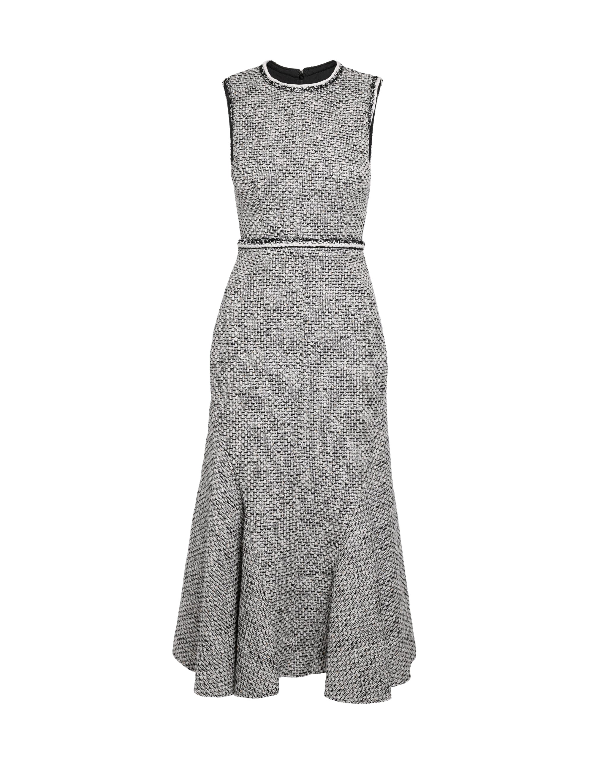 Safiyaa Andrea Midi Dress in Greyscale