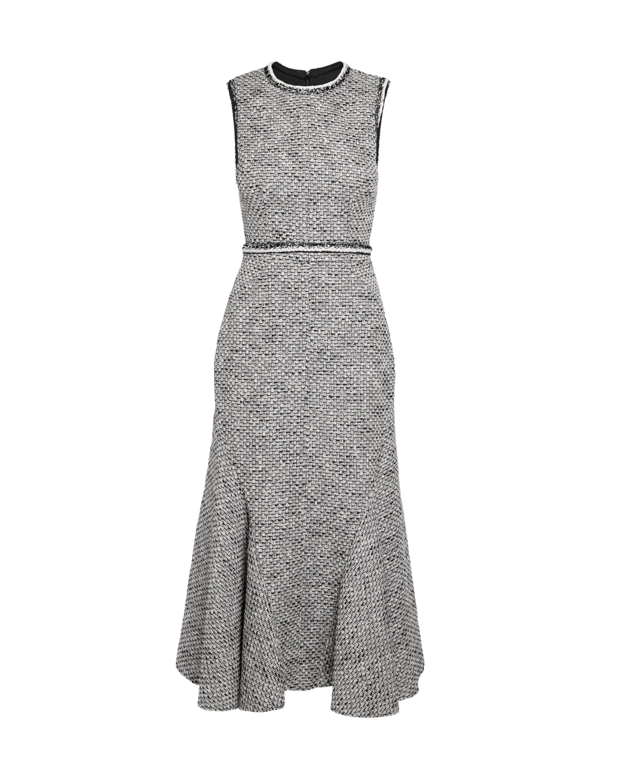 Safiyaa-Andrea-Midi-Dress-in-Greyscale-Coveti-5-scaled16145_nobg Safiyaa Andrea Midi Dress in Greyscale - Safiyaa Dresses - Heavy Crepe Cape Gown - Shop at Luxury Shoes