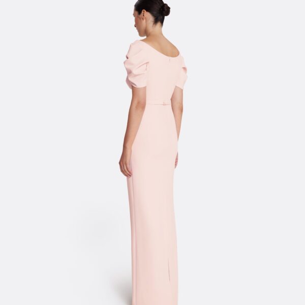Safiyaa Vanna Dress Long in Pale Pink, view 3