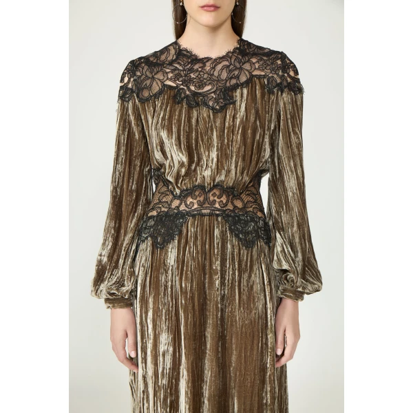 Costarellos Dresses - Romantic Greek Lace - Shop at Luxury Shoes 