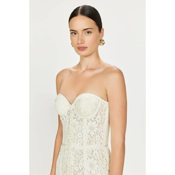 Costarellos Dresses - Romantic Greek Lace - Shop at Luxury Shoes 