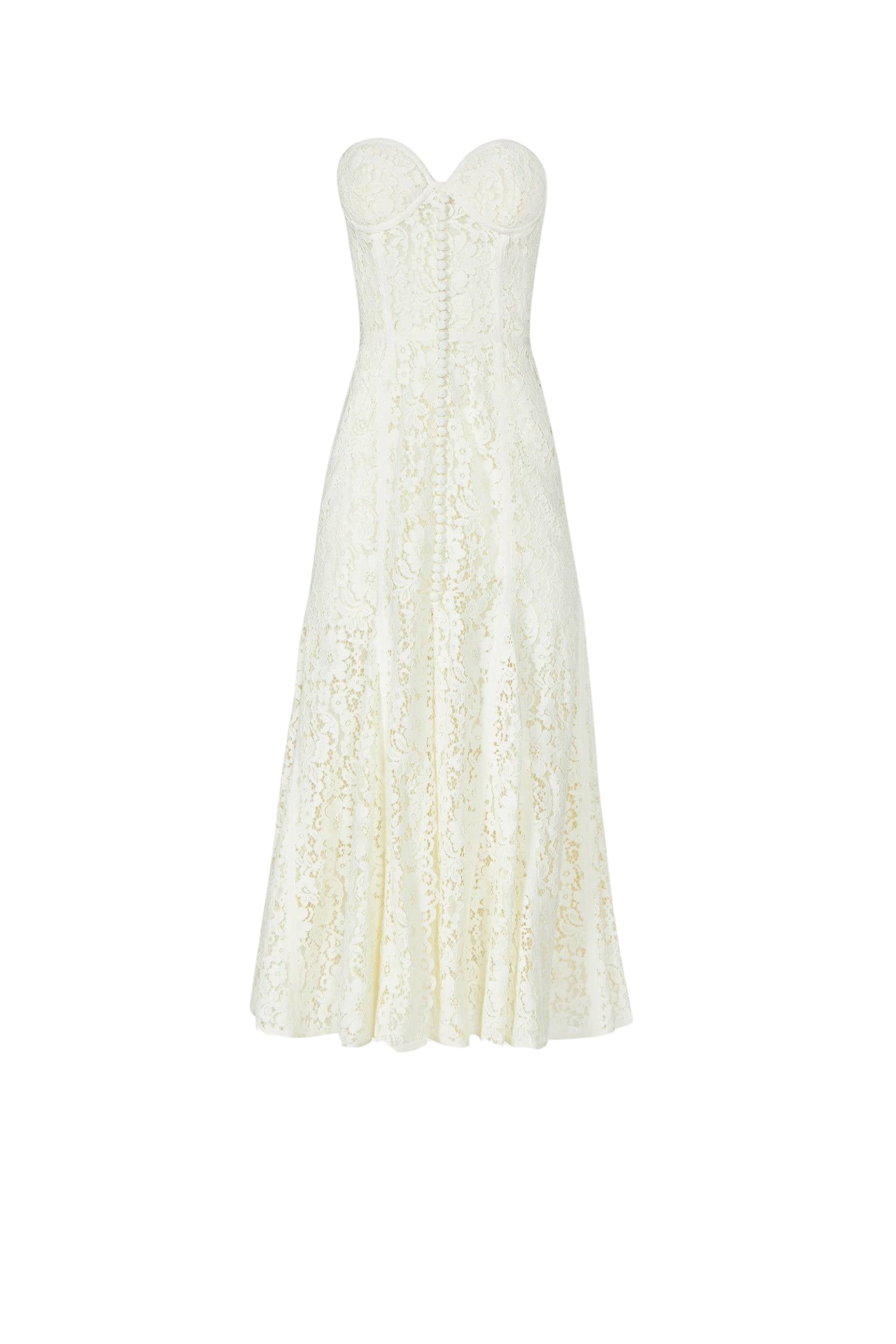 Costarellos Shara Corded Lace Dress