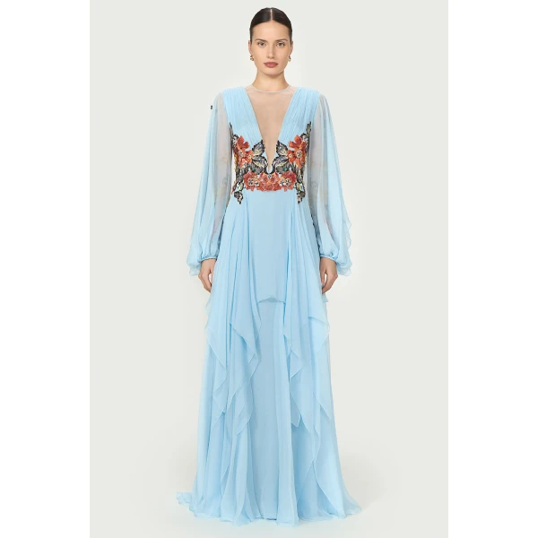 Costarellos Dresses - Romantic Greek Lace - Shop at Luxury Shoes 