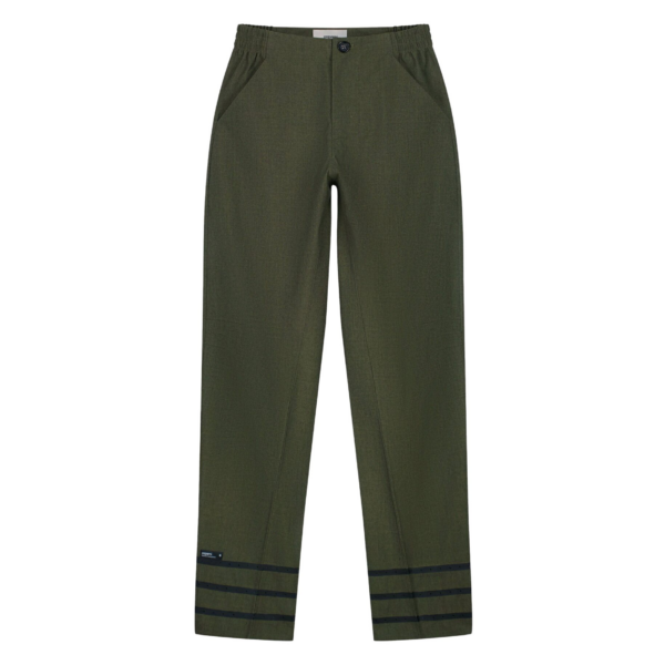The Frankie Shop Coperni Technical Tailored Pants - Green - Oversized Minimalist Pants in Green - Shop at Luxury Shoes 