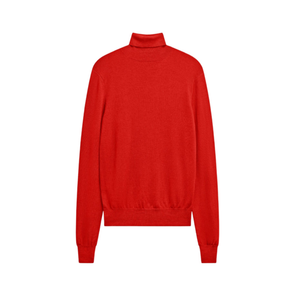 The Frankie Shop Eve Thin Turtleneck Sweater – Red