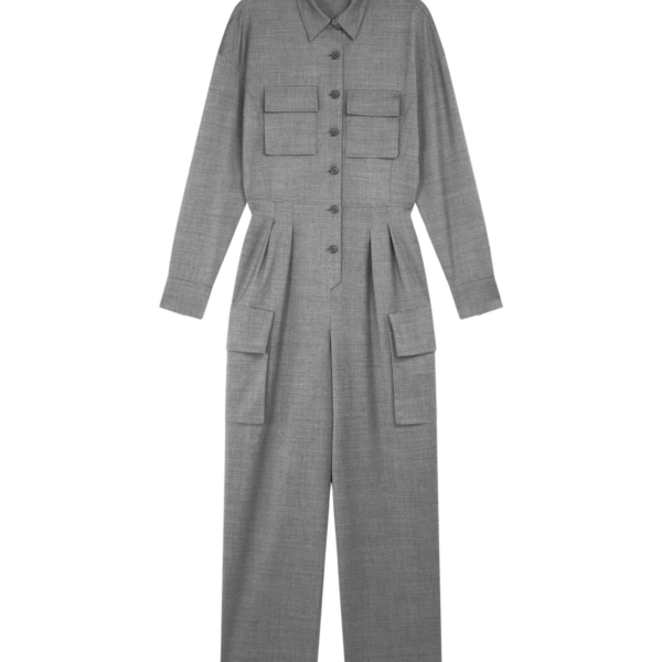 Linda Jumpsuit - Grey Melange