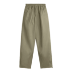 The Frankie Shop Oakdale Faux Leather Track Pants - Sage - Oversized Minimalist Pants in Green - Shop at Luxury Shoes 