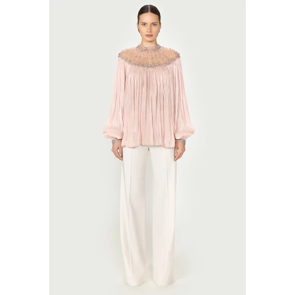 Costarellos Tops - Romantic Greek Lace - Shop at Luxury Shoes 