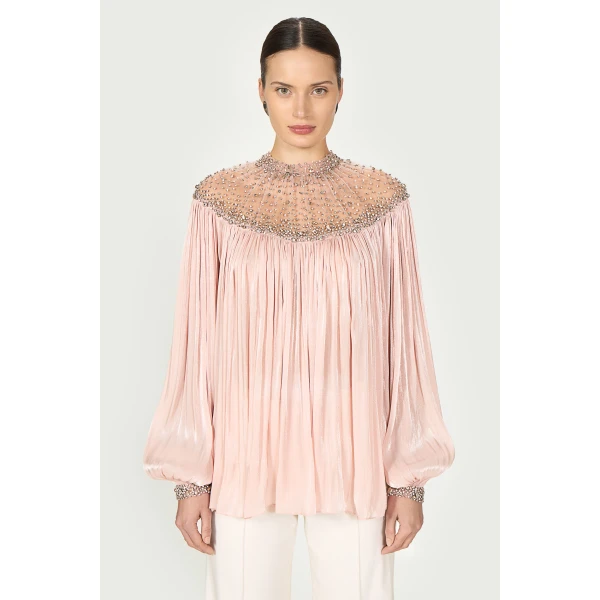 Costarellos Tops - Romantic Greek Lace - Shop at Luxury Shoes 