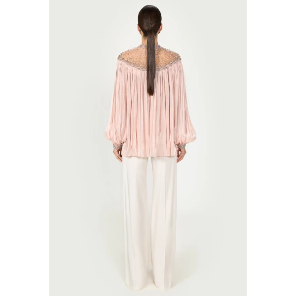Costarellos Tops - Romantic Greek Lace - Shop at Luxury Shoes 
