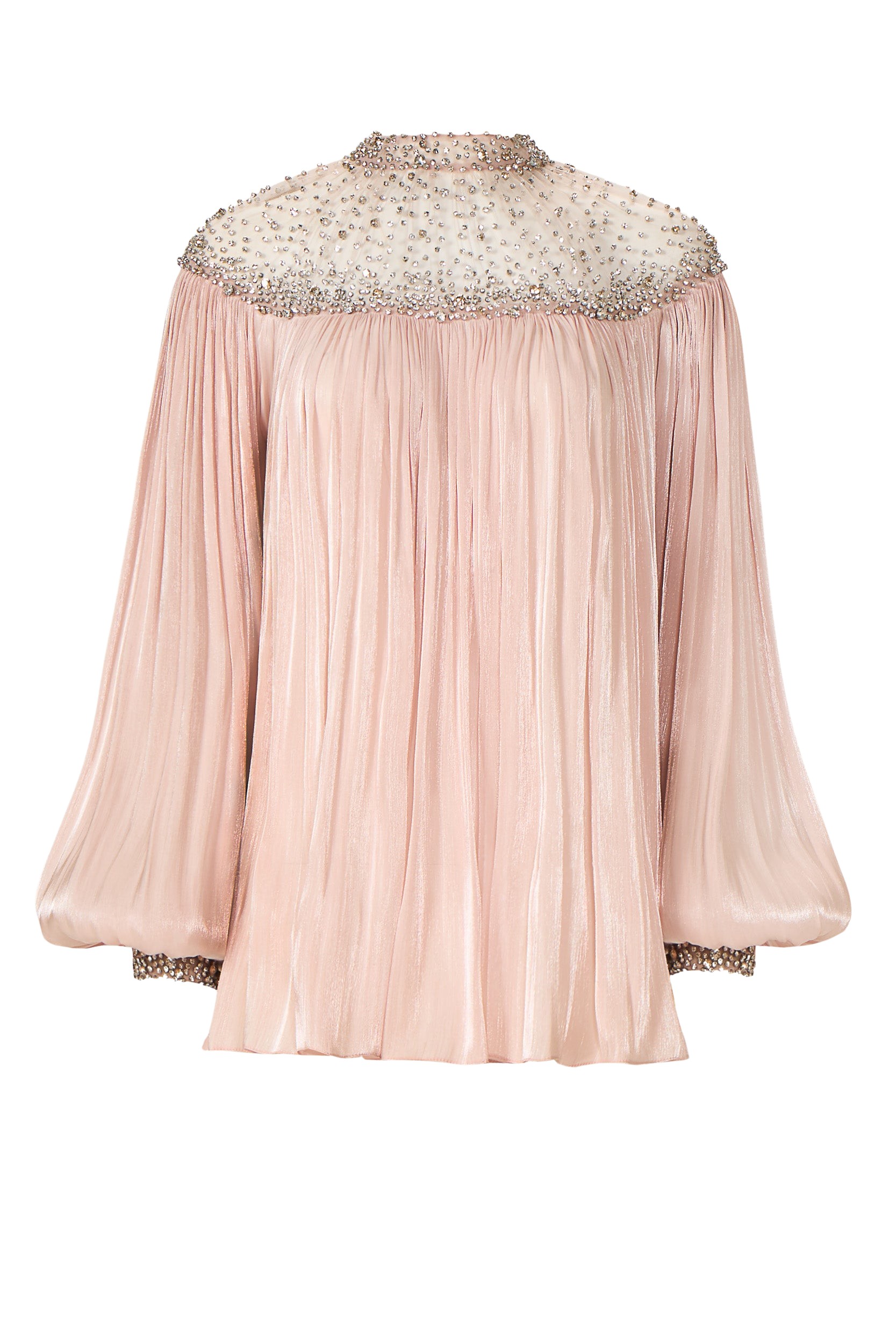 Costarellos Timea Lurex Georgette Blouse
