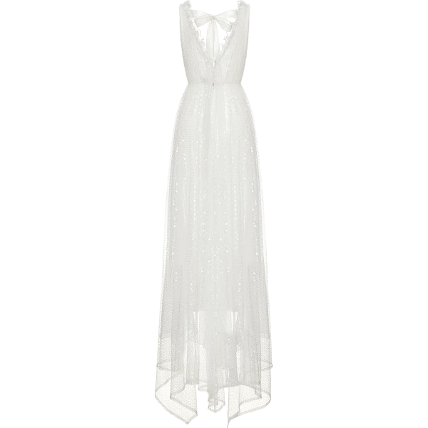 Ulyana Sergeenko Maxi dress embroidered with sequins - Ulyana Sergeenko Corset Dress - Russian Couture - Shop at Luxury Shoes 