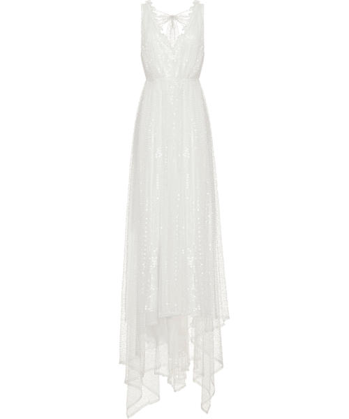 Ulyana Sergeenko Maxi dress embroidered with sequins - Ulyana Sergeenko Corset Dress - Russian Couture - Shop at Luxury Shoes 