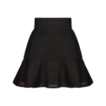 Ulyana Sergeenko Mini skirt made of wool - Ulyana Sergeenko Corset Dress - Russian Couture - Shop at Luxury Shoes 