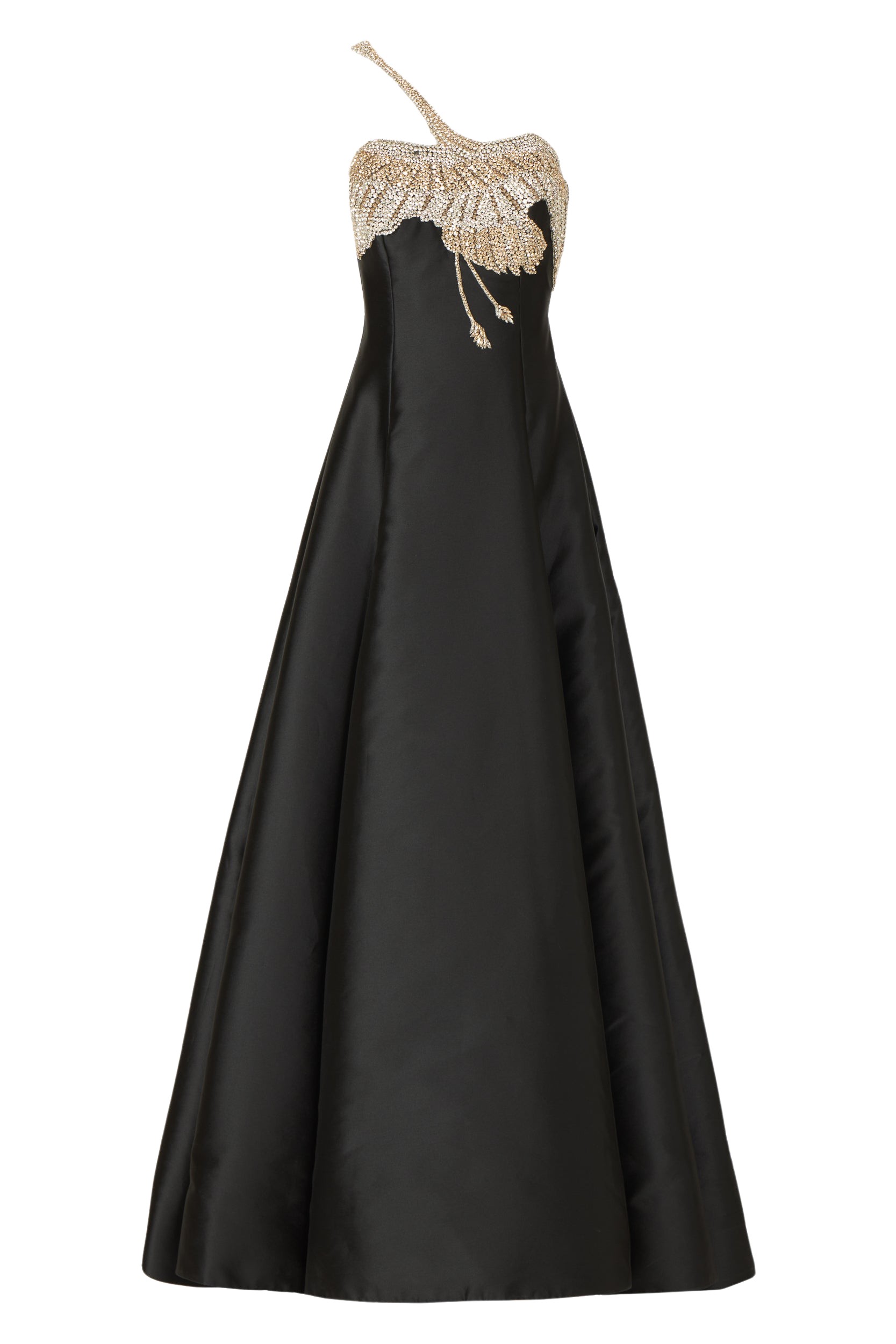 Costarellos Venezia Silk Mikado Ball Gown