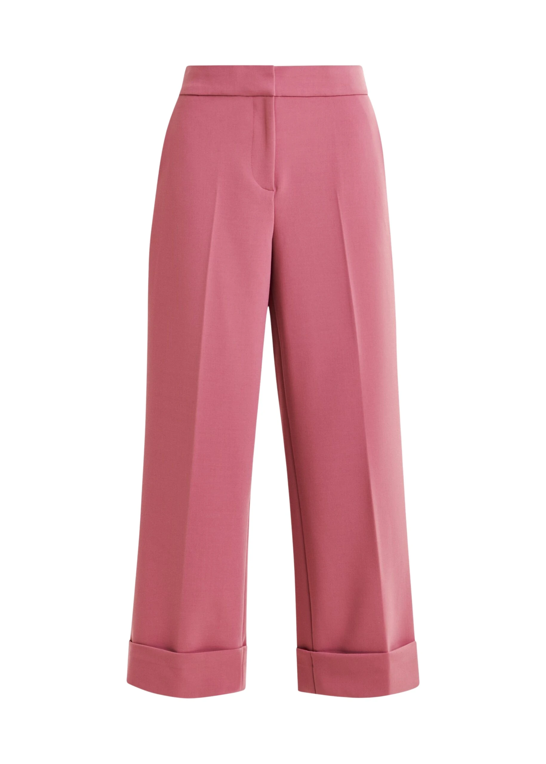 Vintage-pink-cropped-pants-with-folded-cuffs-Essentiel-Antwerp-Pants-scaled75030_nobg Essentiel Antwerp Vintage pink cropped pants with folded cuffs - Essentiel Antwerp Pants - Colorful Belgian Design - Shop at Luxury Shoes