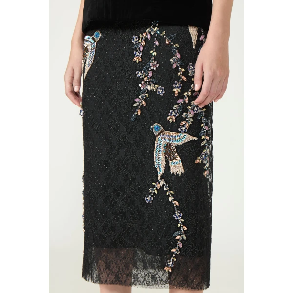 Costarellos Skirts - Romantic Greek Lace - Shop at Luxury Shoes 