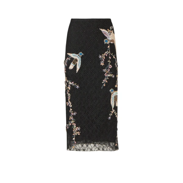 Costarellos Skirts - Romantic Greek Lace - Shop at Luxury Shoes 