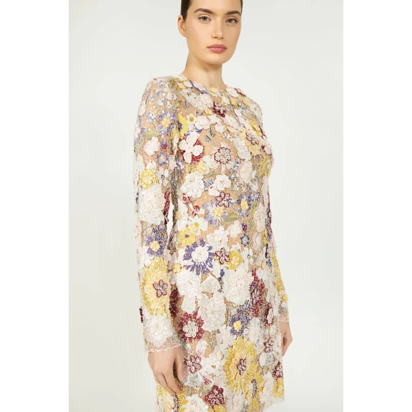 Costarellos Dresses - Romantic Greek Lace - Shop at Luxury Shoes 
