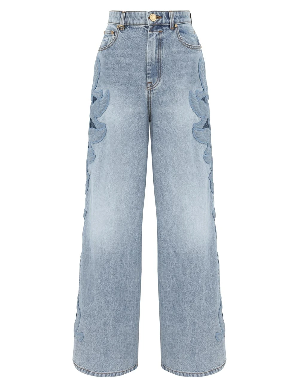 Zimmermann Alchemy Applique Relaxed Flare | Ready to Wear Collection Luxury Shoes Elevate your elegance in this Zimmermann Pants available now at Luxury Shoes