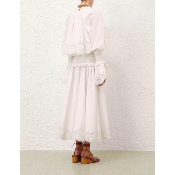 Elevate your elegance in this Zimmermann Dresses available now at Luxury Shoes 